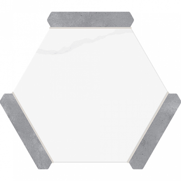 TORONTO SILVER (Fusion Stone/White Marble Effect)