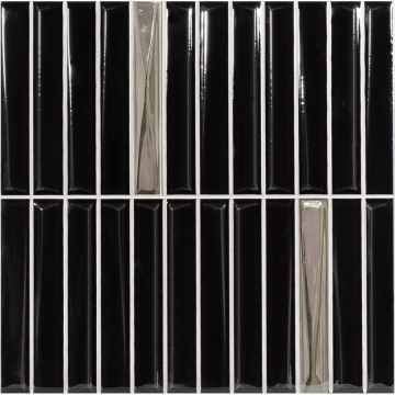 DECOR MELODY BLACK SILVER