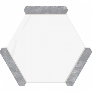 TORONTO SILVER (Fusion Stone/White Marble Effect)