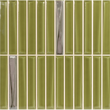 DECOR MELODY OLIVE  SILVER