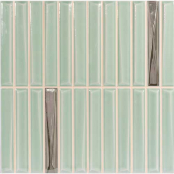 DECOR MELODY EMERALD  SILVER