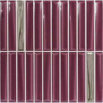 DECOR MELODY BORDEAUX SILVER