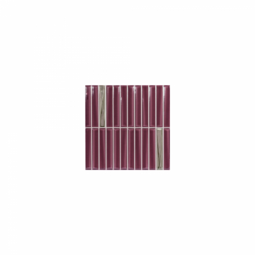 DECOR MELODY BORDEAUX SILVER